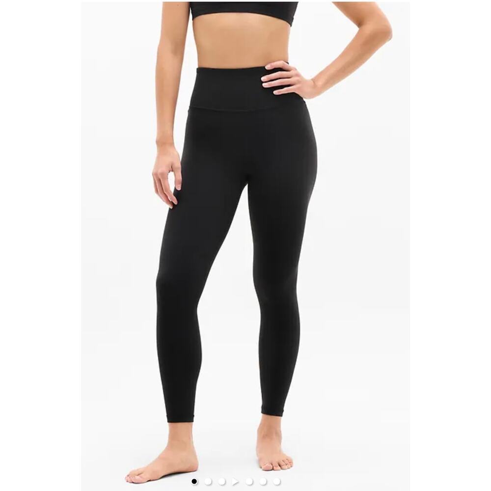 Athleta Ultra High Rise Elation 7/8 Tight Black Leggings Yoga Athletic New S